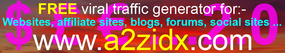 Free viral traffic generator Version 2.0  Free viral marketing system - More