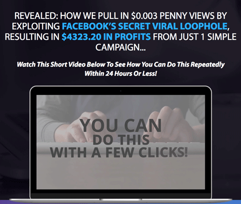 Revealed, how we pull in targeted views from Facebook for less than $0.001 per view